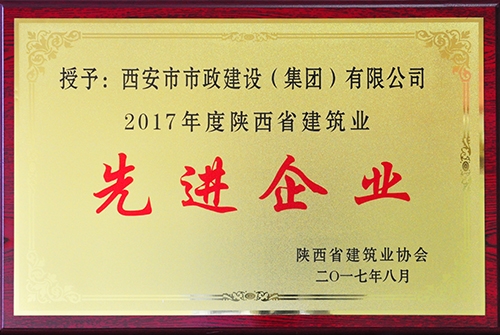 建筑業(yè)先進企業(yè)